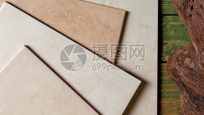 简约客厅，瓷砖搭配的巧妙艺术